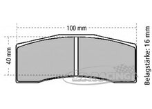 CP7031 D32 AP Racing Bremsbelag