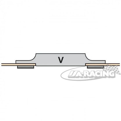 Cerametallic 4-Flügel 8-Nieten Ø184mm, Set mit 1 Scheibe