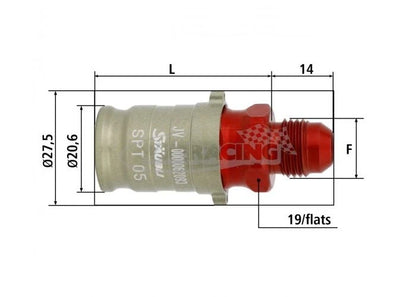 Stäubli SPT05 Kupplung mit Drahtschlaufe D-06