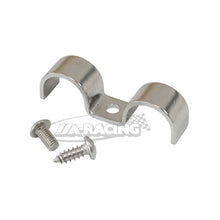 Edelstahl Rohrführung, doppelt