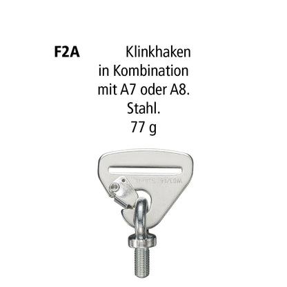 Sabelt Silver Rally 2-2 Sicherheitsgurt, Aluminiumversteller