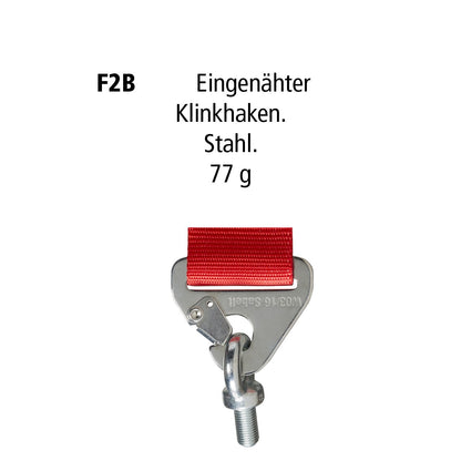 Sabelt Silver Rally 2-2 Sicherheitsgurt, Aluminiumversteller