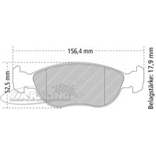 FCP1056 Ferodo Bremsbelag