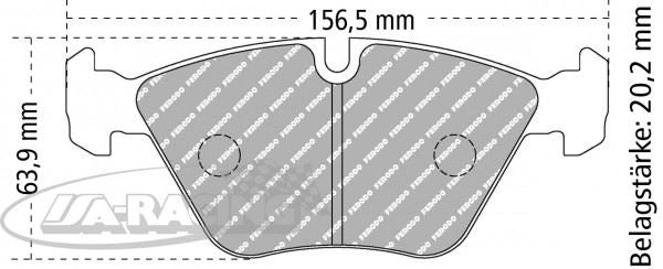 FDS1073 Ferodo Bremsbelag