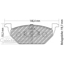 FCP1094 Ferodo Bremsbelag