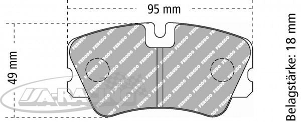 P27883 PFC Bremsbelag
