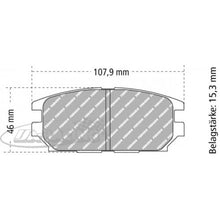 FCP1280 Ferodo Bremsbelag