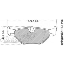 FCP1301 Ferodo Bremsbelag