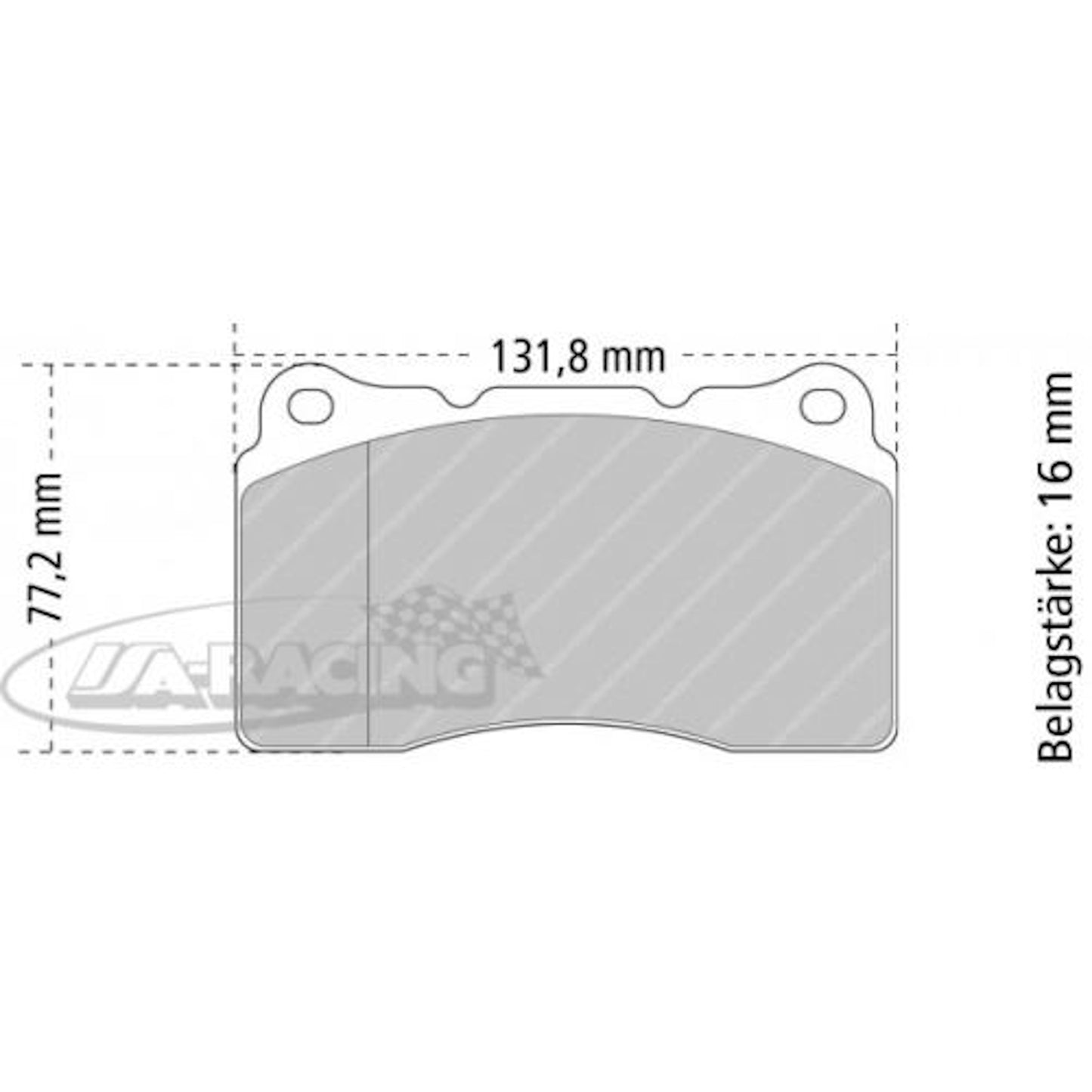 FCP1334 Ferodo Bremsbelag