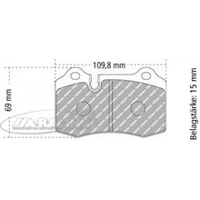 FCP1348 Ferodo Bremsbelag