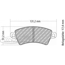 FCP1370 Ferodo Bremsbelag