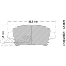 FCP1392 Ferodo Bremsbelag