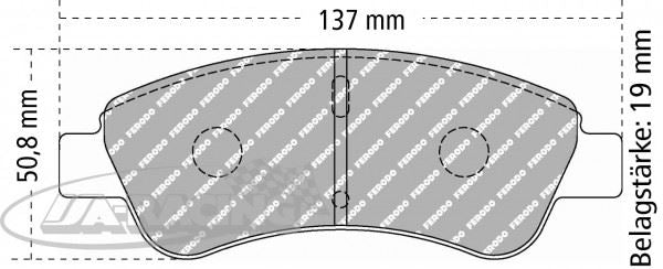 FDS1399 Ferodo Bremsbelag