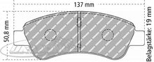 FDS1399 Ferodo Bremsbelag