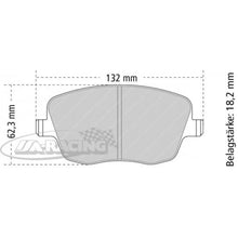 FCP1419 Ferodo Bremsbelag