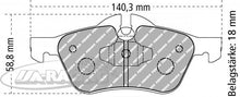 FDS1499 Ferodo Bremsbelag