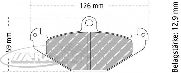 FDS1560 Ferodo Bremsbelag
