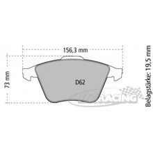 FCP1629 Ferodo Bremsbelag