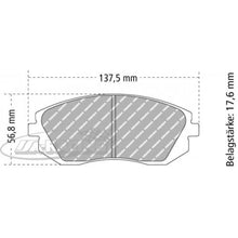 FCP1639 Ferodo Bremsbelag