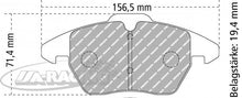 FDS1641 Ferodo Bremsbelag