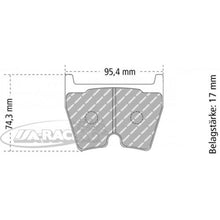 FCP1664 Ferodo Bremsbelag