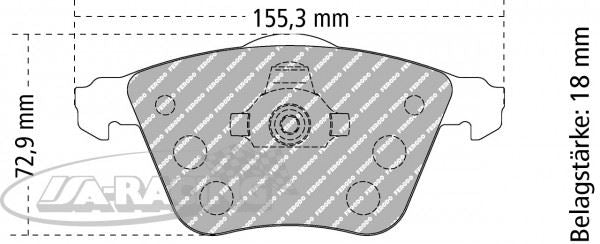 FDS1706 Ferodo Bremsbelag