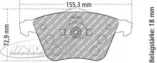 FDS1706 Ferodo Bremsbelag