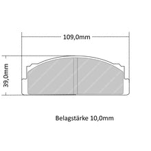 FCP22 Ferodo Bremsbelag
