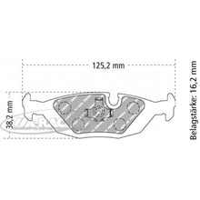 FCP296 Ferodo Bremsbelag