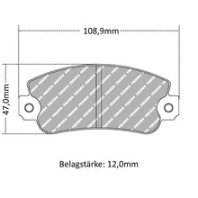 FCP360 Ferodo Bremsbelag