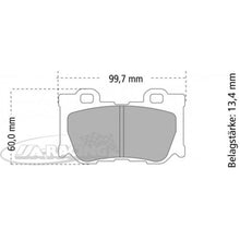 FCP4173 Ferodo Bremsbelag