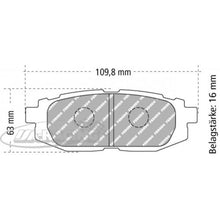 FCP4187 Ferodo Bremsbelag