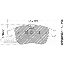 FCP4249 Ferodo Bremsbelag