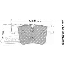 FCP4394 Ferodo Bremsbelag