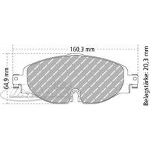 FCP4433 Ferodo Bremsbelag