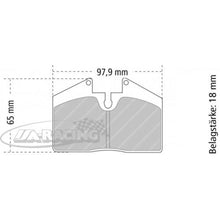 FCP451 Ferodo Bremsbelag