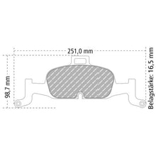 FCP4616 Ferodo Bremsbelag