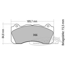 FCP4711 Ferodo Bremsbelag