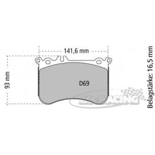 FCP4806 Ferodo Bremsbelag