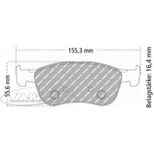FCP4816 Ferodo Bremsbelag