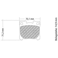 FCP5262 Ferodo Bremsbelag