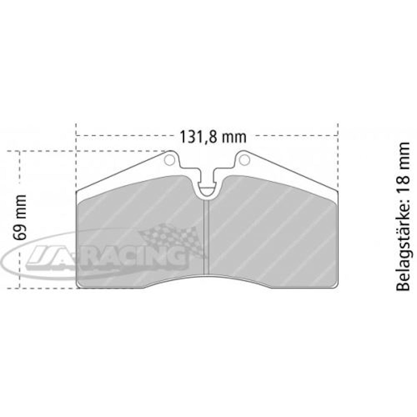 FCP560 Ferodo Bremsbelag