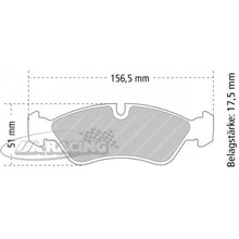 FCP584 Ferodo Bremsbelag