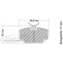 FCP660 Ferodo Bremsbelag