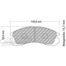 FCP765 Ferodo Bremsbelag