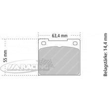 FCP809 Ferodo Bremsbelag