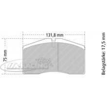 FCP891 Ferodo Bremsbelag