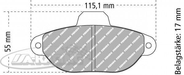 FDS925 Ferodo Bremsbelag