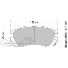 FCP948 Ferodo Bremsbelag