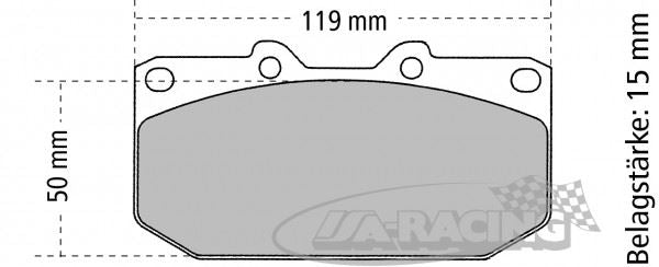 FDS986 Ferodo Bremsbelag
